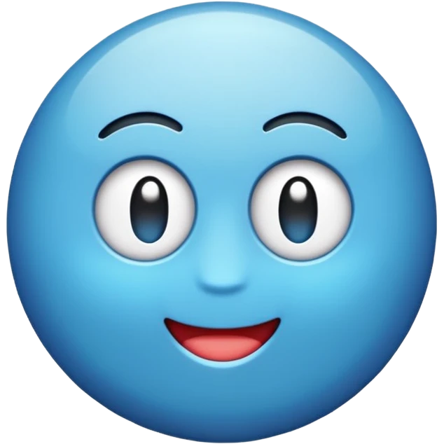 Emoji de verificación azul de tik tok pero que no salga la puntita de la verificación de la tilde que salga todo redondo  emoji