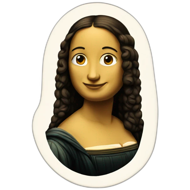 Mona Lisa emoji