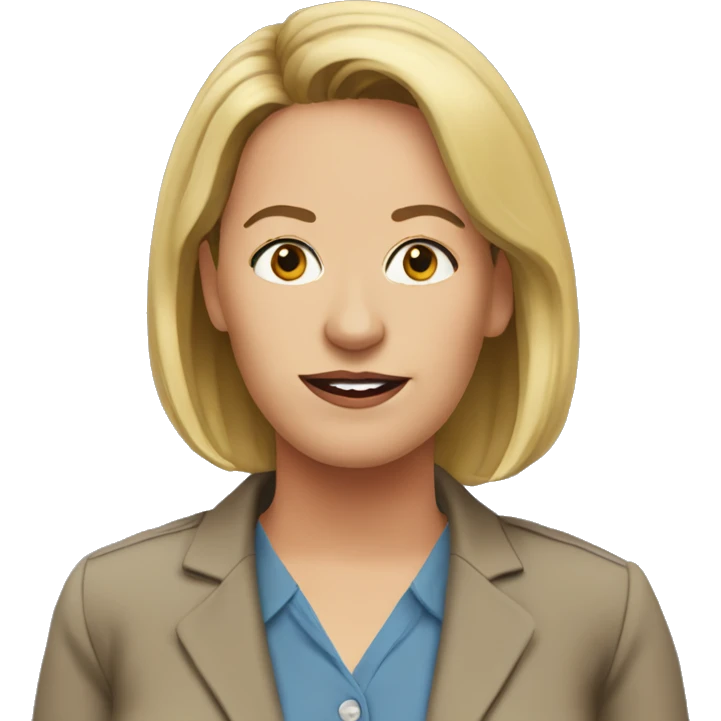 Pam Beasley from the office emoji
