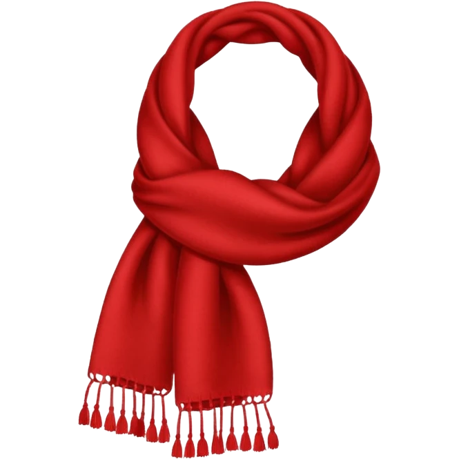 woolen scarf emoji
