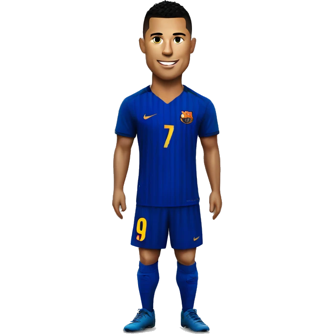 Ronaldo in barcalona emoji