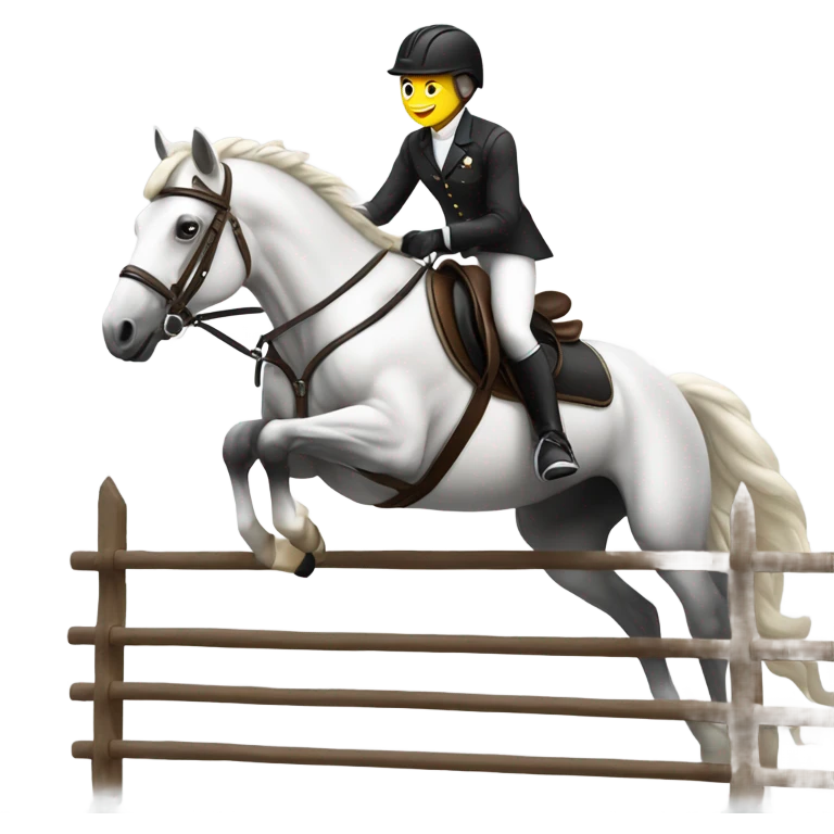 draw equitation  emoji