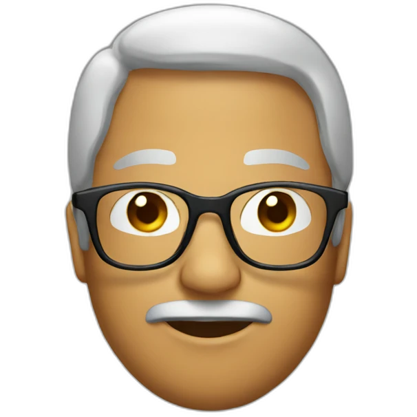butt glasses emoji