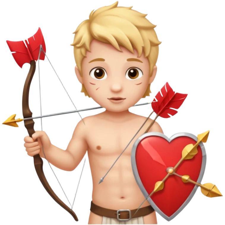 Cupid with arrow mixing Tonic emoji