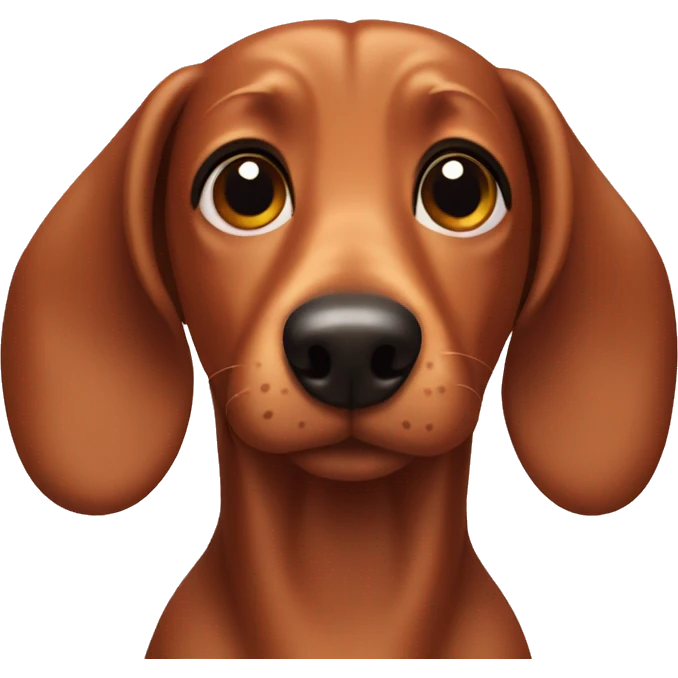 Wiener dog emoji
