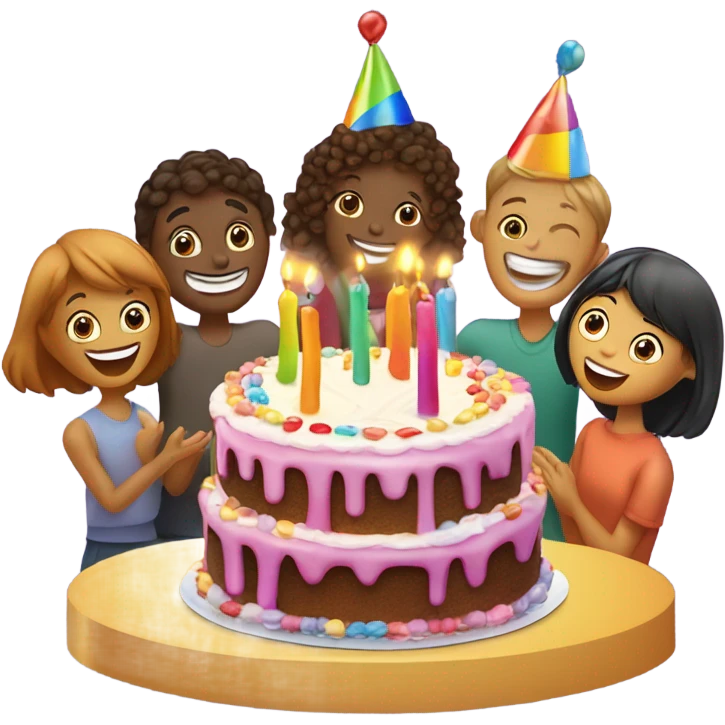 Celebrating a birthday  emoji