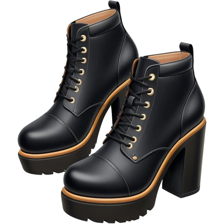 Buffalo brand platform shoes emoji