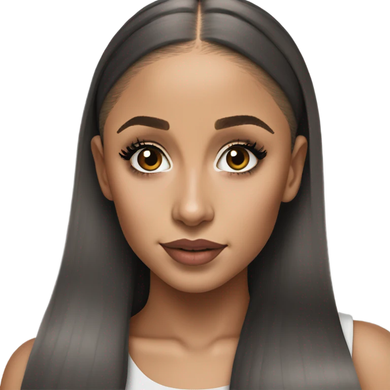 Hyper Real Ariana Grande emoji