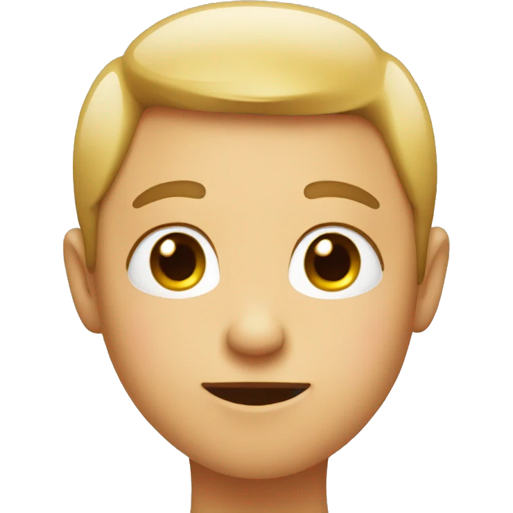 Blushing face  emoji