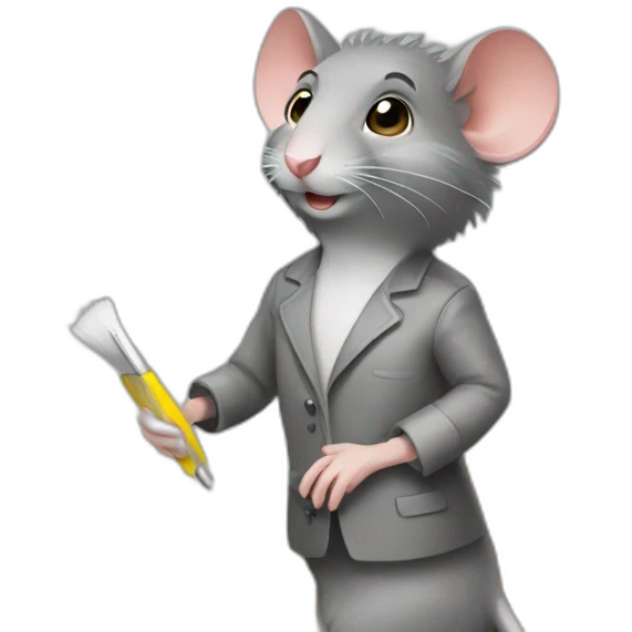 rat interior designer emoji