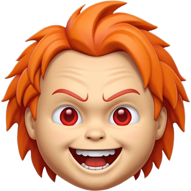 Un emojin de chuky emoji