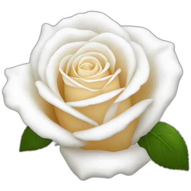 rose blanche emoji