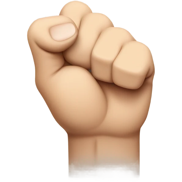a fist looking up with index and pinky fingers straight  emoji