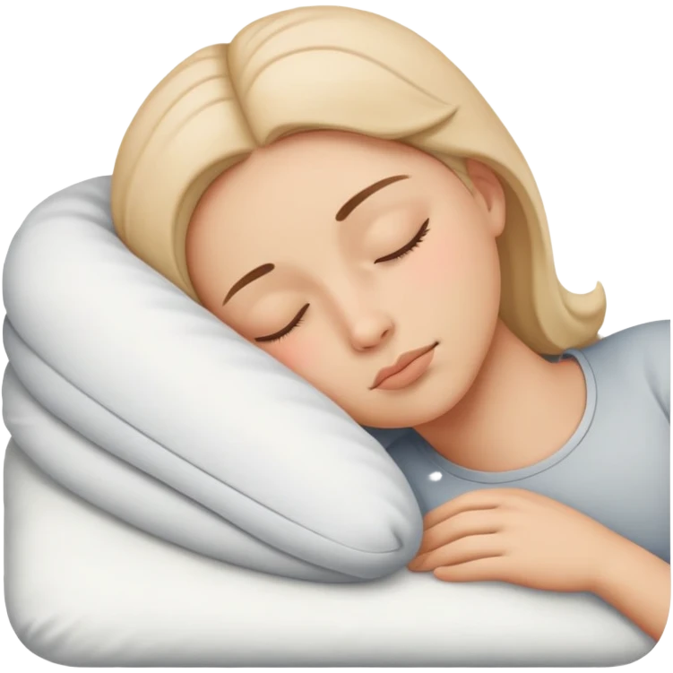 Sleepping emoji