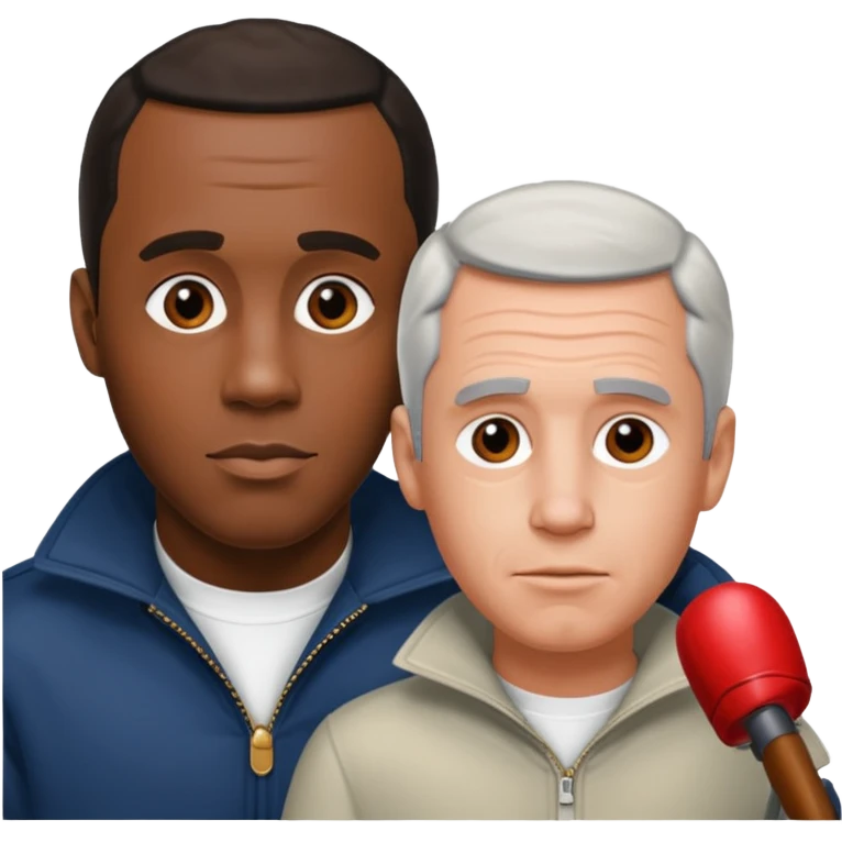 Diddy and Epstein  emoji