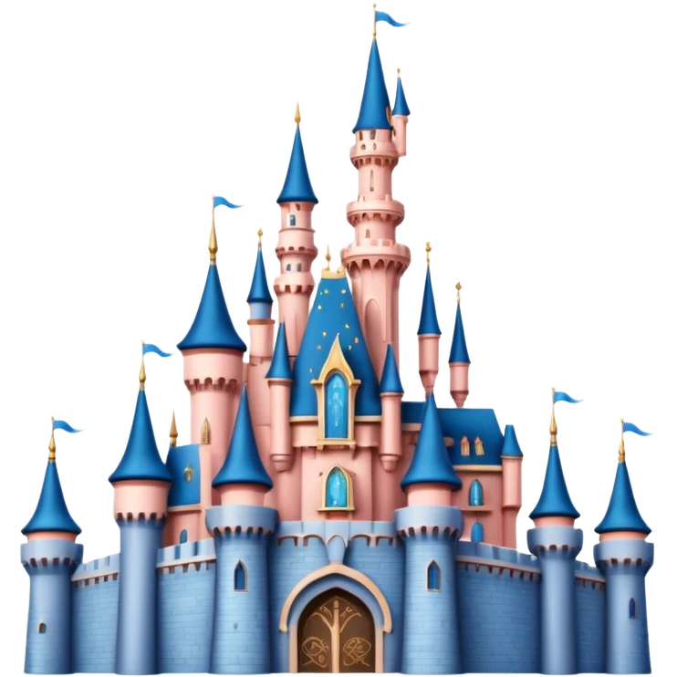 Disneyland paris castle emoji