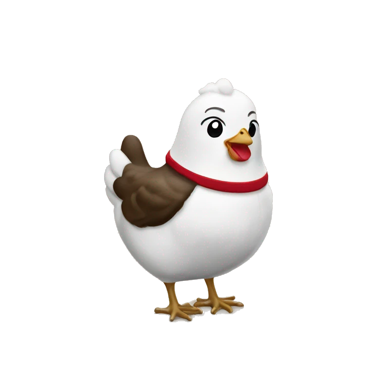 chick fil a emoji