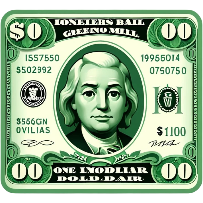dollar bill emoji emoji
