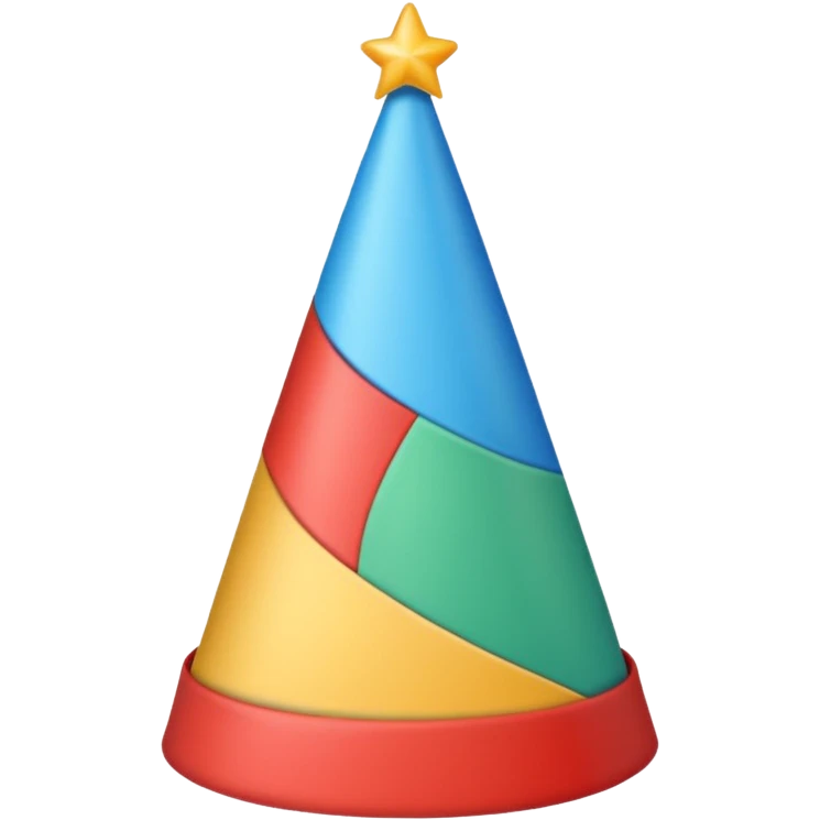 Birthday hat emoji