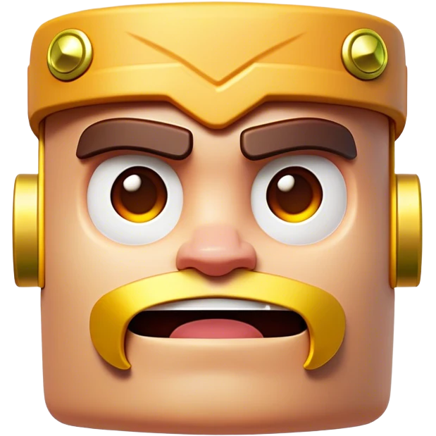 Clash of Clans aesthetic: Cinematic Playful Xbox Series X Console Portrait Emoji, rendered in a 3D vector-style similar to standard emojis with minimal shading and bold, simplified shapes. A compact, distinct form with signature details, softly glowing with a modern gaming energy charm. Simplified yet unmistakably iconic, highly detailed and consistent, glowing with a soft radiance and high shine. Stylized with a touch of next-gen innovation and a soft glowing outline, capturing the essence of a beloved gaming relic with a friendly, playful manner! emoji