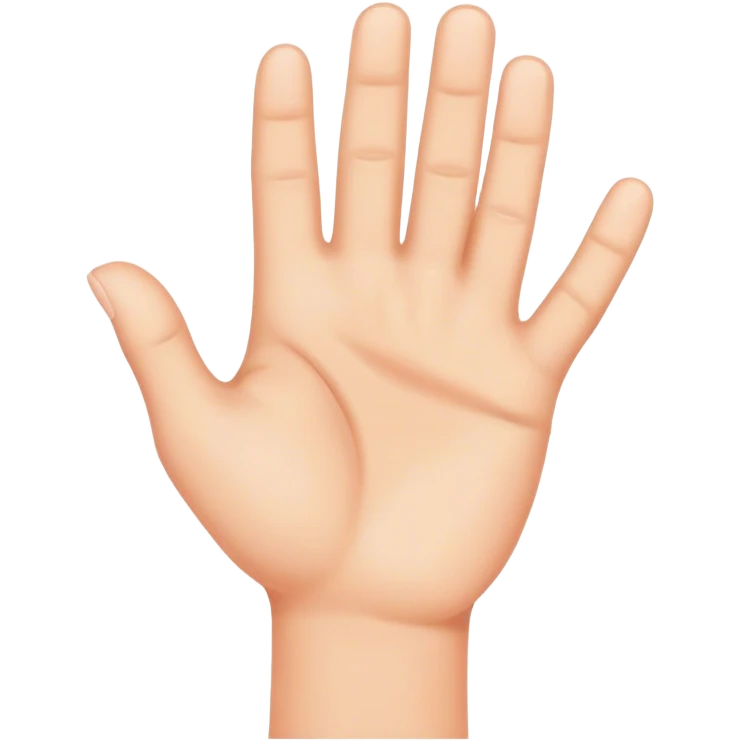 Hand emoji