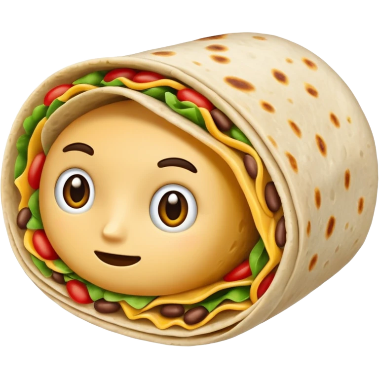 Bean burrito emoji