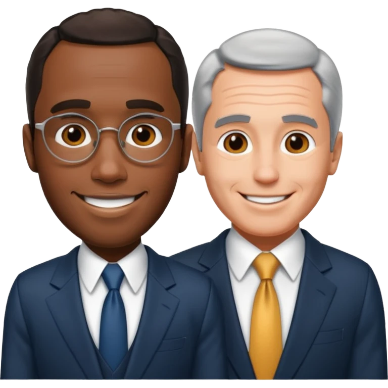 Diddy and Epstein  emoji