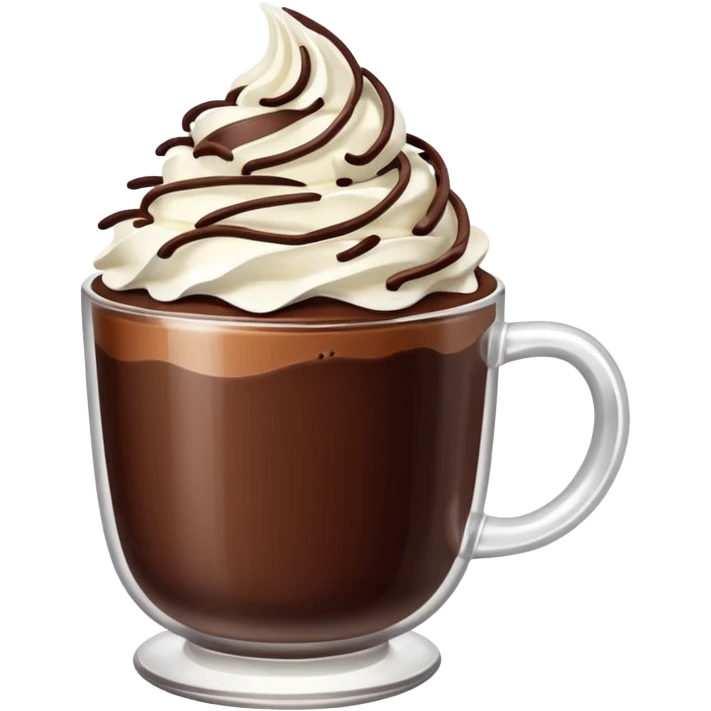 chocolate desert in cup emoji