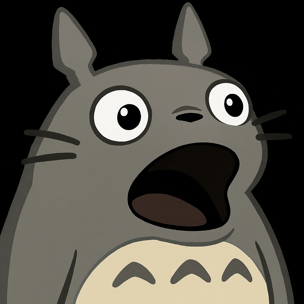 Totoro as a pogchamp emoji emoji