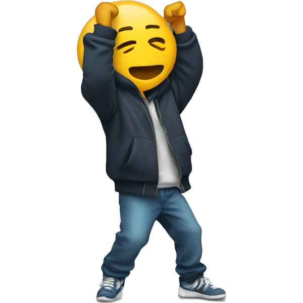 person dabbing emoji