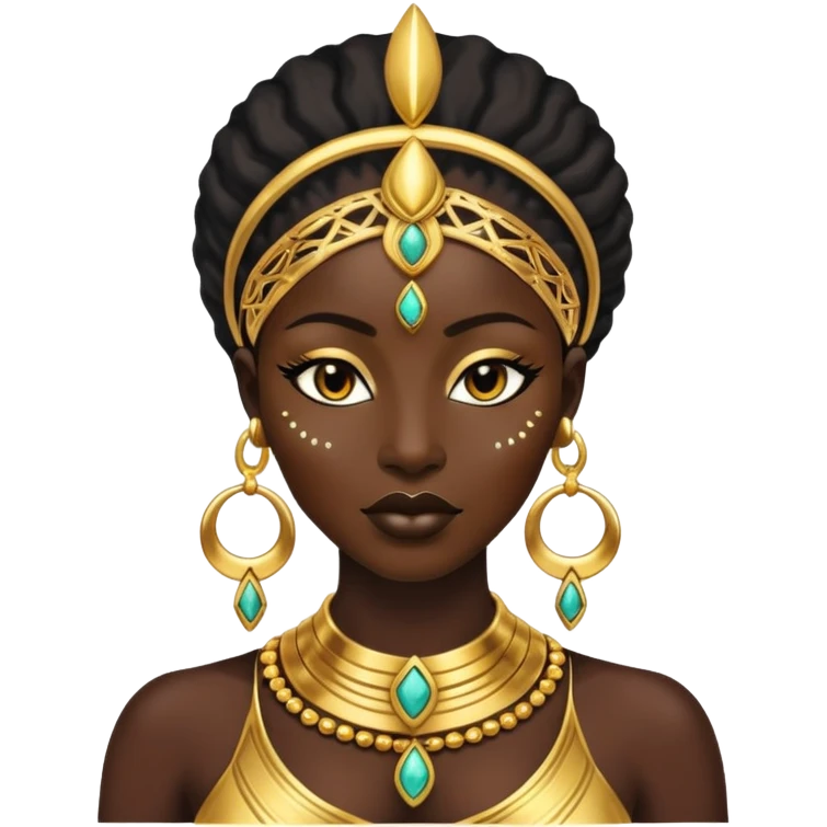 African goddess emoji
