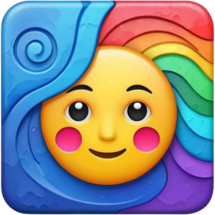 peinture emoji