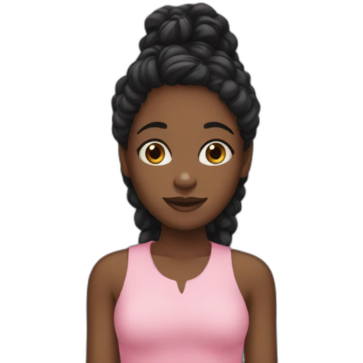 black girl emoji