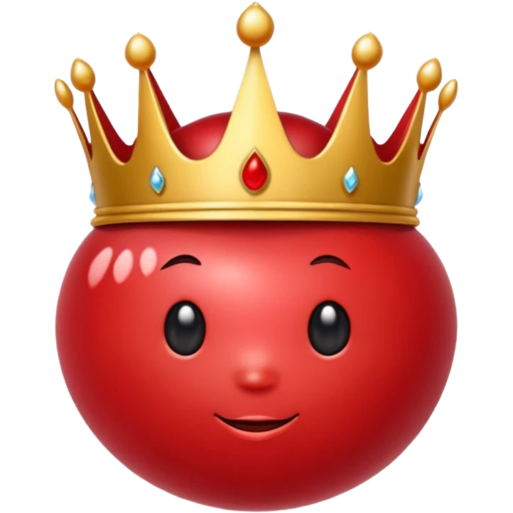 Cherry with crown emoji