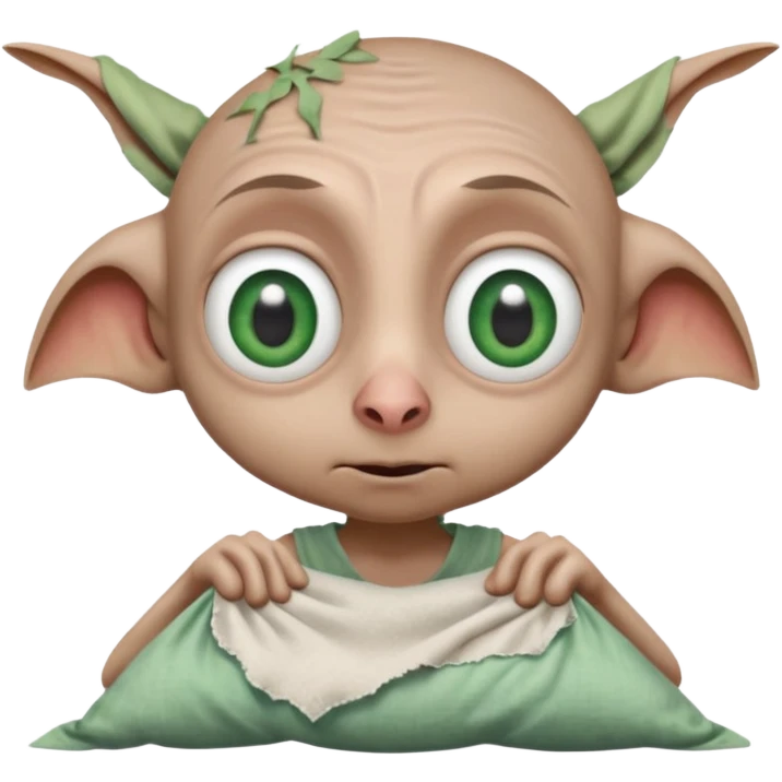 Dobby standing up emoji