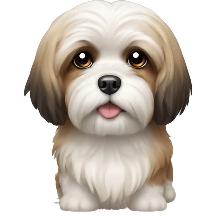 dog shih tzuh emoji