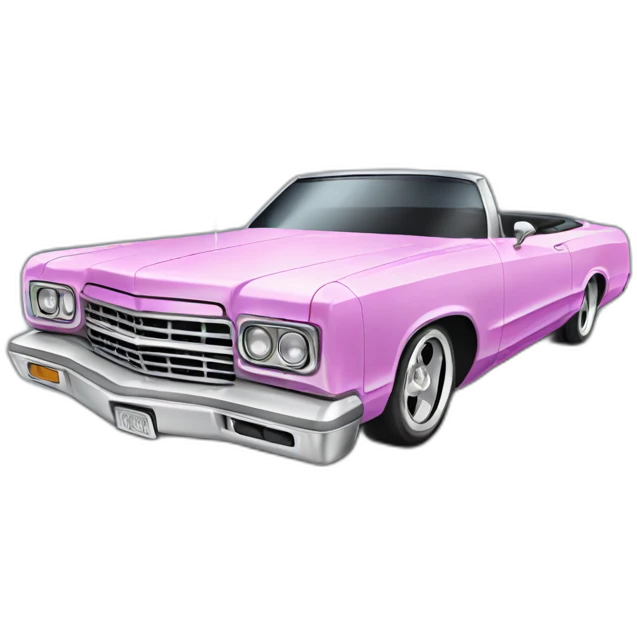 Lowrider car emoji