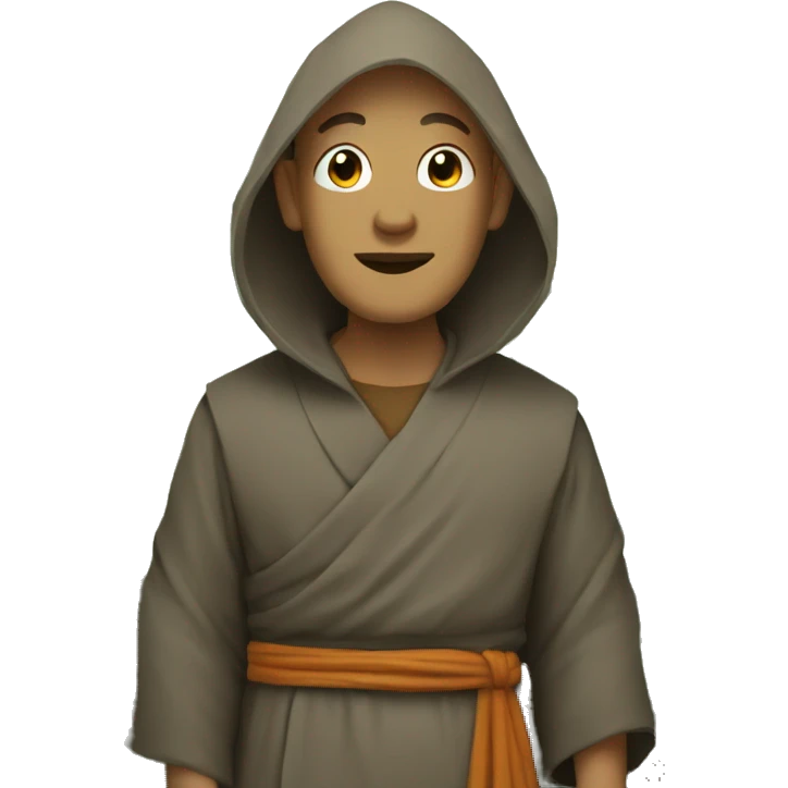 monk in the woods emoji