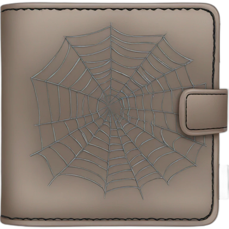 open wallet spiderweb emoji