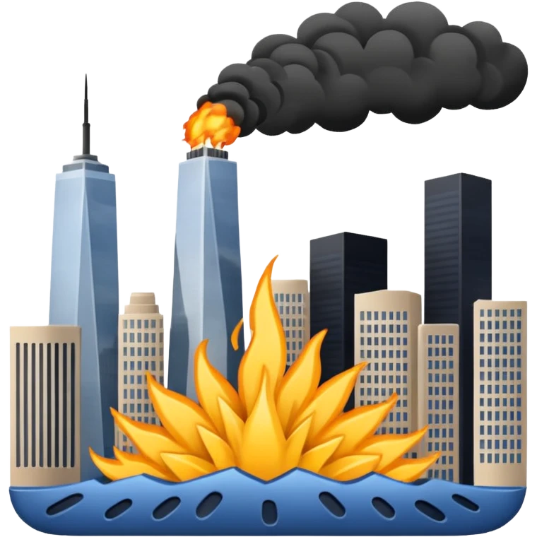 The 9/11 crash emoji