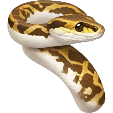 Pied python emoji