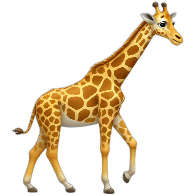 Girafe qui dance emoji