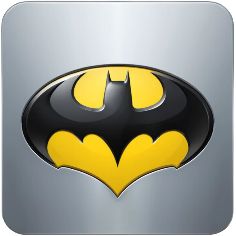 Batman logo without a human in it emoji