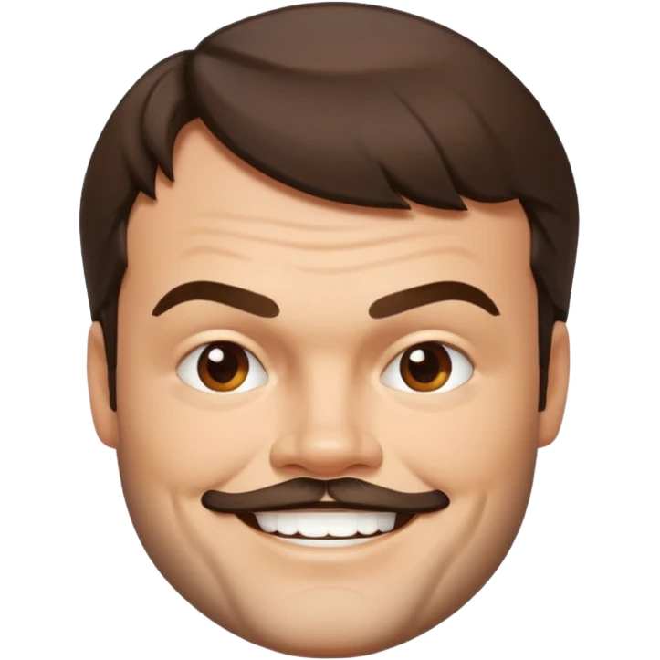 Make a emoji of a jack black emoji
