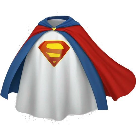 super hero cape emoji