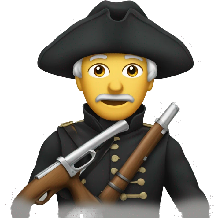 The musket emoji
