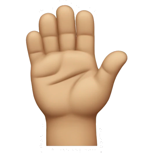 shaking head emoji that shows a hand signaling ‚stop‘ emoji