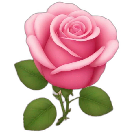 Coeur rose emoji