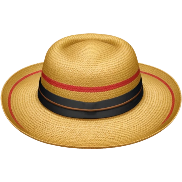 straw hat emoji
