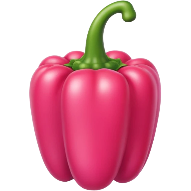 bright pink pepper emoji